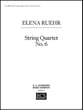 String Quartet #6 cover